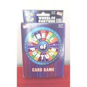ENDLESS GAMES WHEEL OF FORTUNE CARD GAME‎ NIOB Open Travel Vacation Game NIGHT